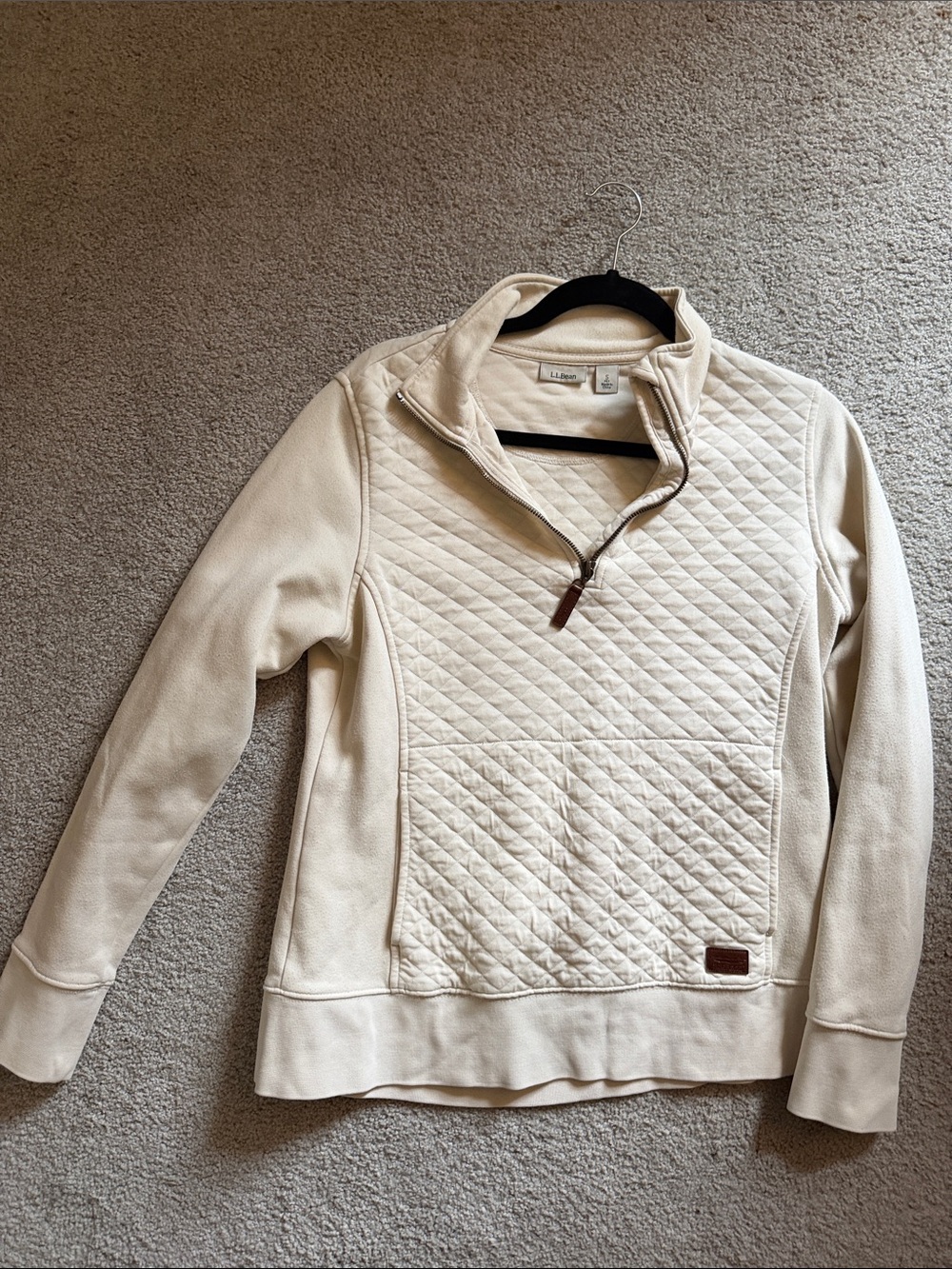 L.L. Bean 1/4 zip pull over